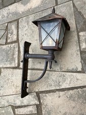 Schöne rustikale Außenlampe Gartenlampe