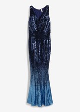 Pailletten-Maxikleid Gr. 36/38