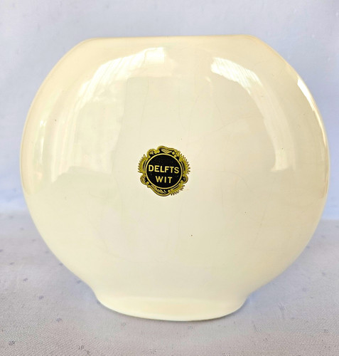 Delfts wit vase weiß keramik - delfts,