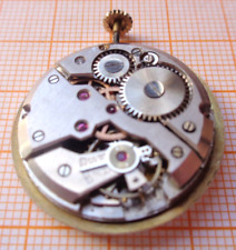 Älteres Armbanduhrwerk  Handaufzug Wagner Durowe 422 defekt Unruhe OK XX 24