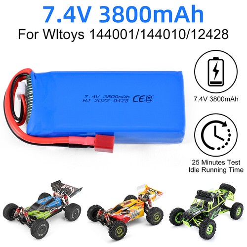 Wltoys 3800mah lipo - 2s, 7.4v