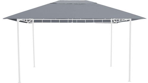 Ersatzdach 3x4m grau - ersatzdach,
