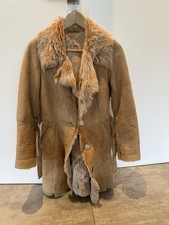 Toskana Lammfellmantel Gr.34 Pelzmantel Shearling Lammfell Mantel Fellmantel