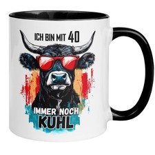 Tasse 40. Geburtstag | Kuh &