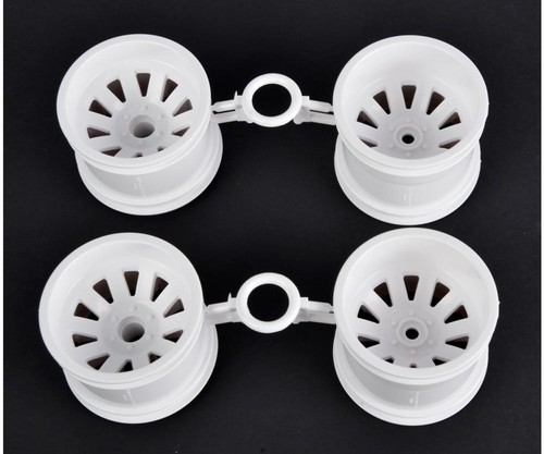 Felgen weiss für aqroshot - weiss, (4)