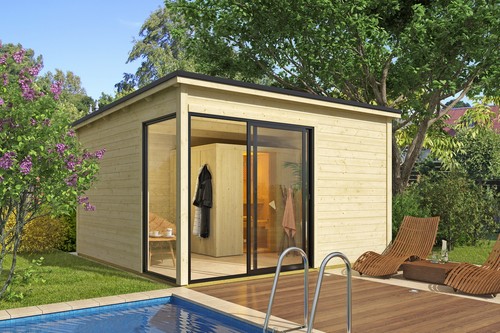Saunahaus gartensauna mara - gartensauna, 4