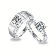 925 Silber Moissanit