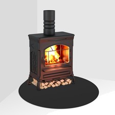 Kaminbodenplatte Halbrund