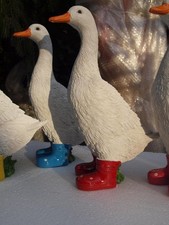 Gans bunt witzig Deko Figur