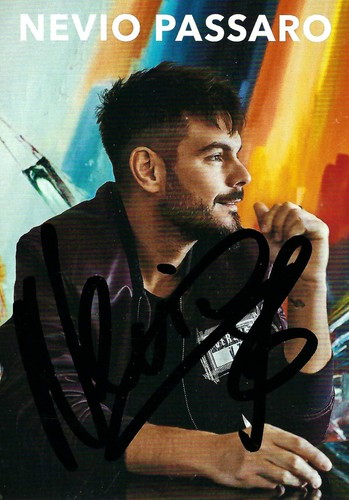 Nevio passaro autogrammkarte - passaro,