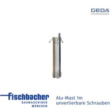 Alu-Mast 1m mit unverlierbaren Schrauben