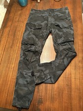 G-Star Rovic 3D Tapered W31 L32 dunkelblau Camouflage- Wie Neu