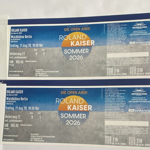 Roland kaiser tickets - roland,