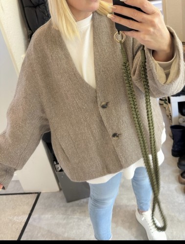 Zara manteco wolle - zara, cape