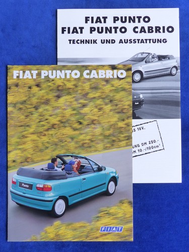 Fiat punto cabrio 1999 - cabrio, mj