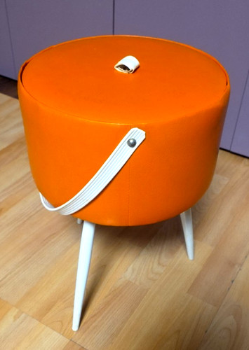 Vintage hocker nähhocker 60er - vintage,