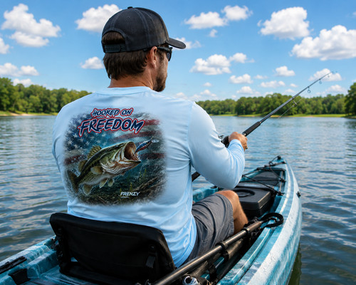 Bass fish upf50 - bass, shirt
