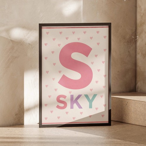 Personalisierter name druck - personalisierter,