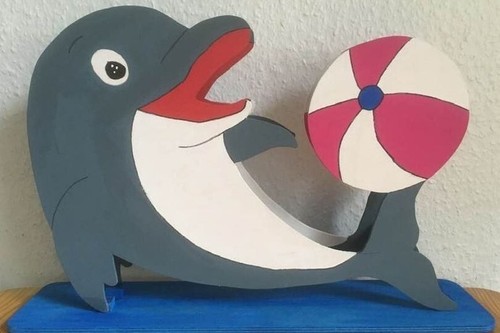 Delfin schlummerlampe mit - 3d,