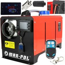 Ölheizung 12kW mit geschlossener Brennkammer Ölheizgebläse Ölheizgerät 12V 230V