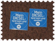 Mein Diesel Aufkleber Sticker 2 Stück Neu und unbenutzt