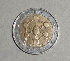 2 Euro Belgien 2006 Atomium