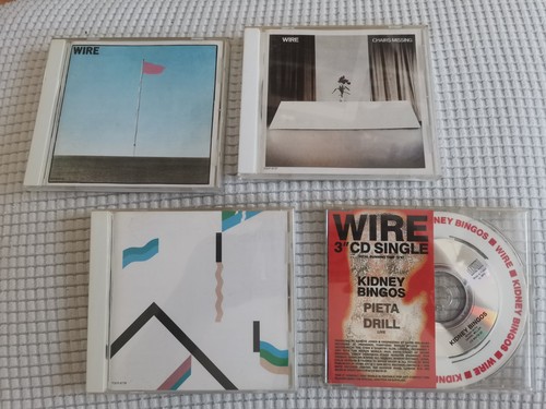 Wire japan cds pink - wire, flag