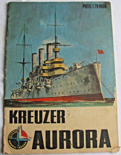 Kranich modellbaubogen kreuzer - kranich,