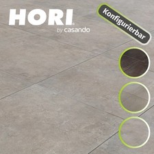 HORI Terrassenplatte 2 cm Bodenplatten Feinsteinzeug Steinoptik 60x60 Outdoor