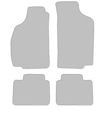 Fußmatten-Set für Fiat Punto