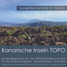 Canary Islands Topo Map Garmin