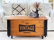 Couchtisch truhe - couchtisch,