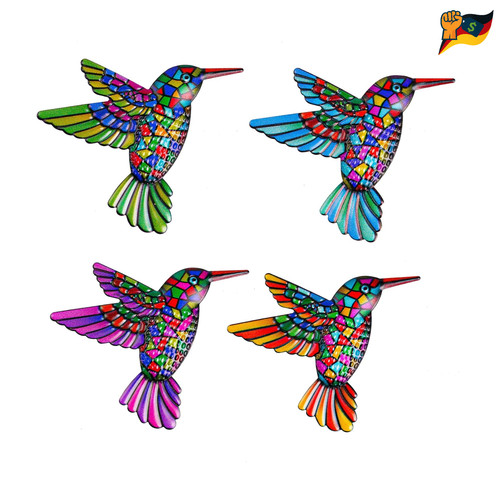 Kolibri wand dekor stück - kolibri, 4