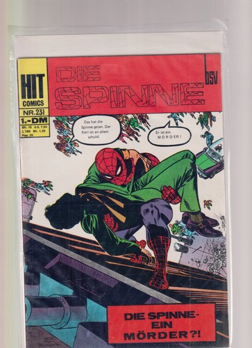 Hit comics 10x die spinne - comics,