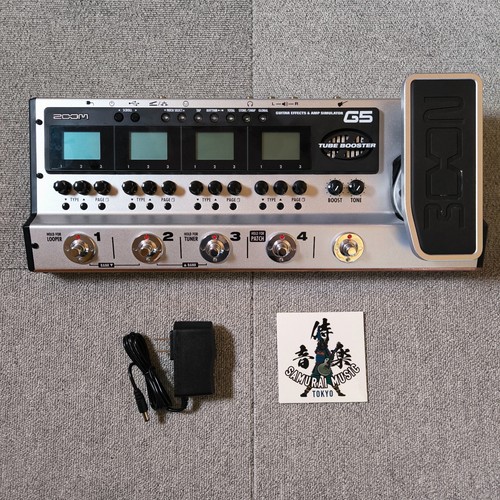 Zoom multi effekt pedal - zoom, g5