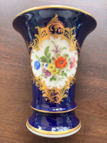 Meissen vase kobaltblau - vase,