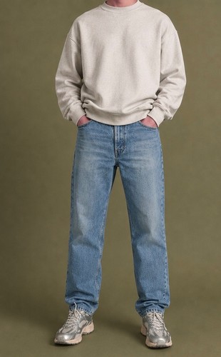 Levi silvertab baggy - silvertab,