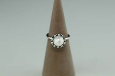 Original Pandora Ring Ewige Anmut Silber Perle - 190916P Neu
