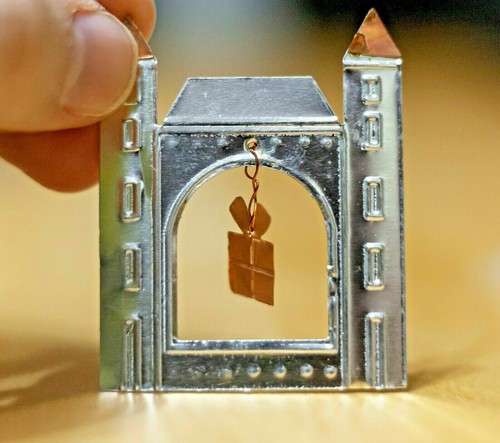 Metal deko burg geschenk 5 - -,