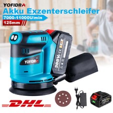 DE Akku Exzenterschleifer