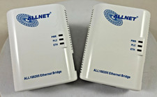 Allnet ALL168205 Powerline Ethernet Bridge Powerlan dlan Adapter  ALL 168205