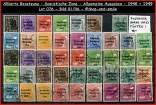 L076 - Deutschland - Alliierte Besetzung - Sowjetische Zone - Allgemeinausgaben