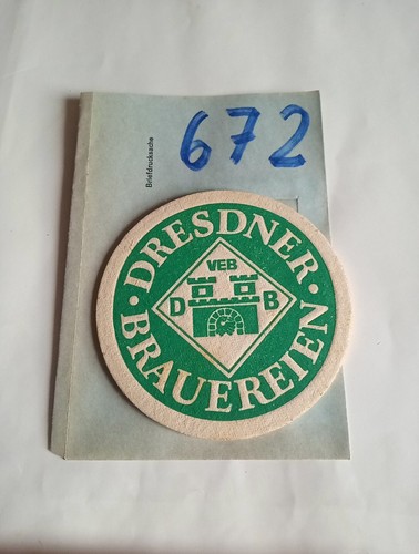 Stück ddr bierdeckel veb - ddr,