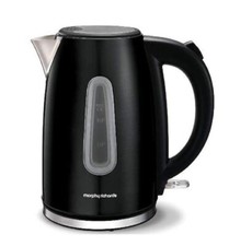 Morphy Richards Wasserkocher ACCENTS 1.7 Liter, kabellos, 2200 W, schwarz