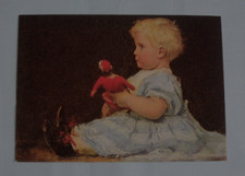 1x Postkarten Die Rote Puppe