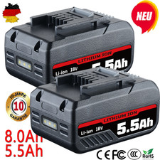 2X Akku 8,0Ah 18V Für Einhell