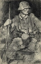 Künstler Ak Ziegra, Kurt, Soldat des bayerischen Leibregiments in... - 10427796