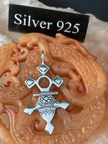 Massiver silber tuareg kreuz - silber,
