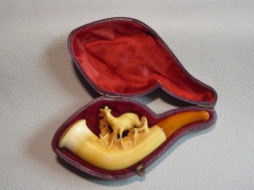 Antike meerschaum bernstein - antike, /