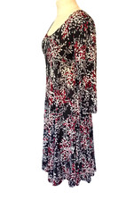 💙 Damen Midi Kleid Schwarz